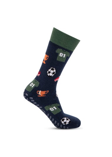 Totes Toasties Mens Original Slipper Socks 2 Pack