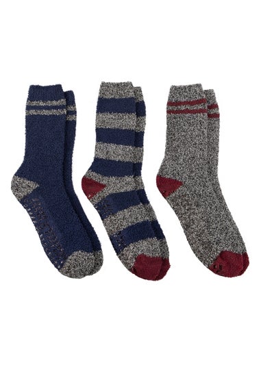 Totes Toasties Mens Super Soft Cosy Socks 3 Pack
