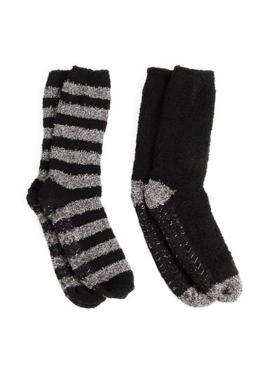 Totes Toasties Mens Supersoft Socks 2 Pack
