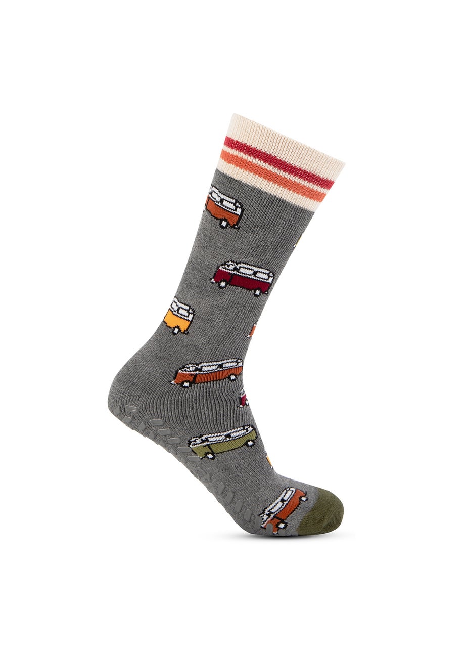 Totes Toasties Mens Original Slipper Socks 2 Pack