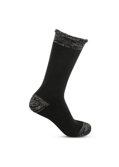 Totes Toasties Mens Multi 3.0 TOG Brushed Inside Thermal Lined Socks 2 Pack