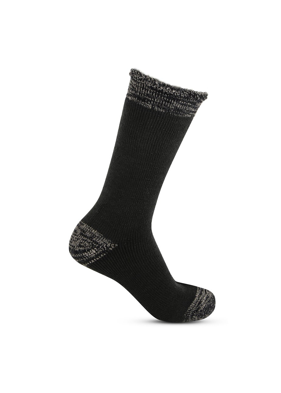 Totes Toasties Mens Multi 3.0 TOG Brushed Inside Thermal Lined Socks 2 Pack