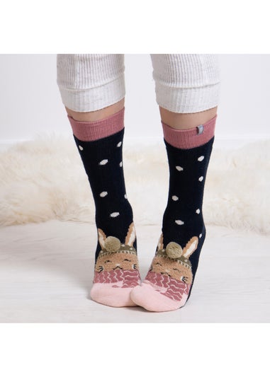 Totes Toasties Ladies Original Slipper Socks 2 Pack