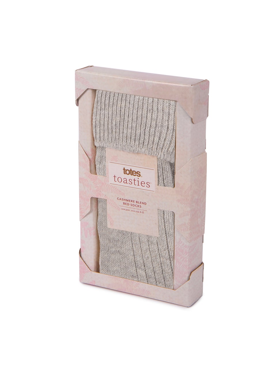 Totes Toasties Mink Ladies Cashmere Blend Socks