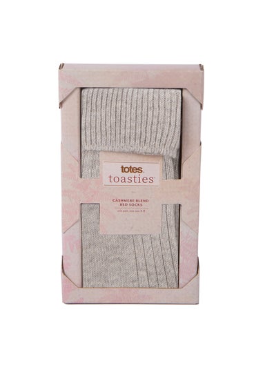 Totes Toasties Mink Ladies Cashmere Blend Socks