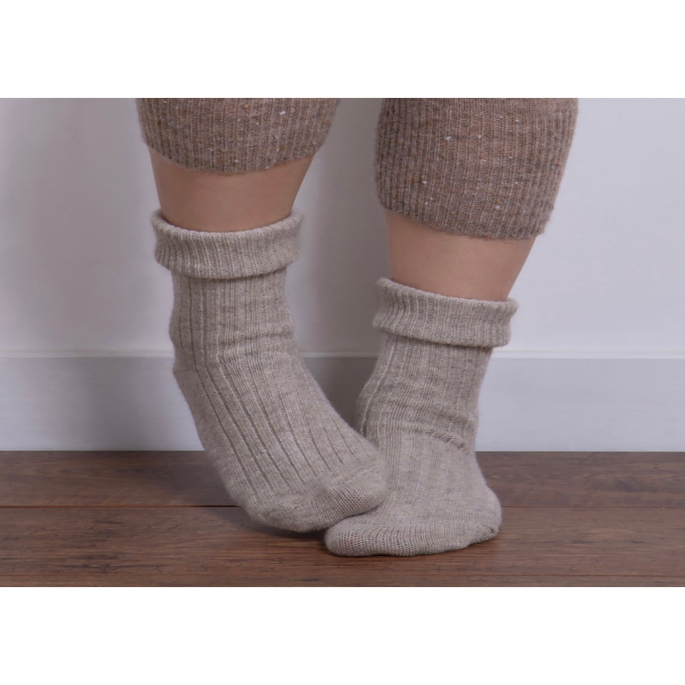 Totes Toasties Mink Ladies Cashmere Blend Socks