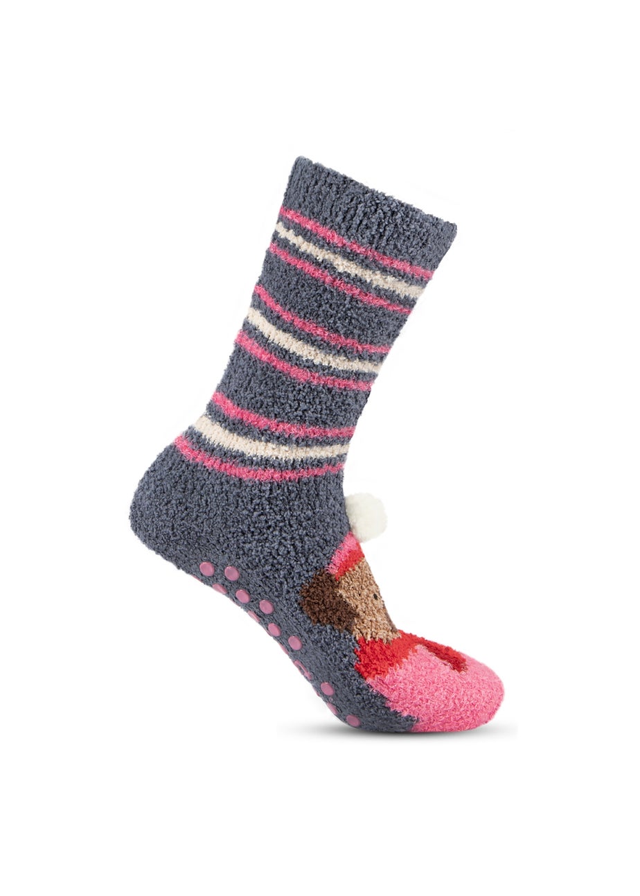 Totes Toasties Ladies Novelty Super Soft Slipper Socks