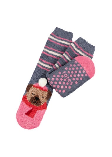 Totes Toasties Ladies Novelty Super Soft Slipper Socks