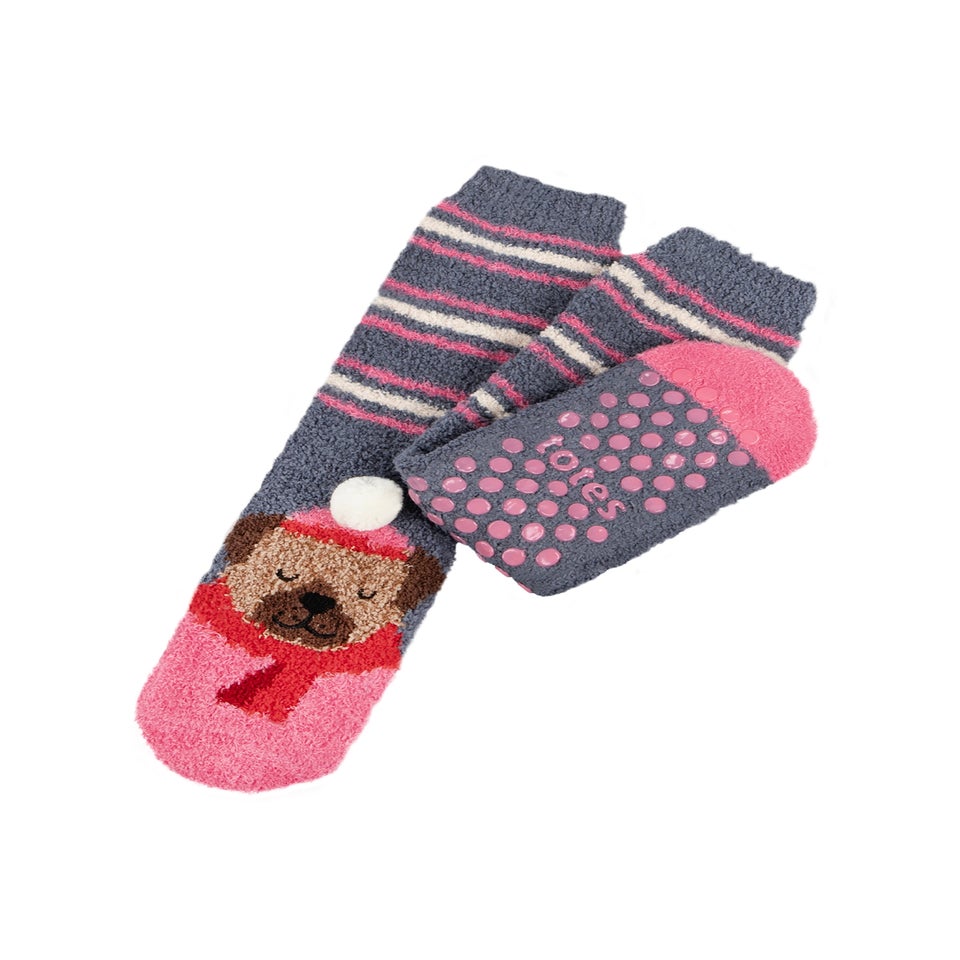 Totes Toasties Ladies Novelty Super Soft Slipper Socks