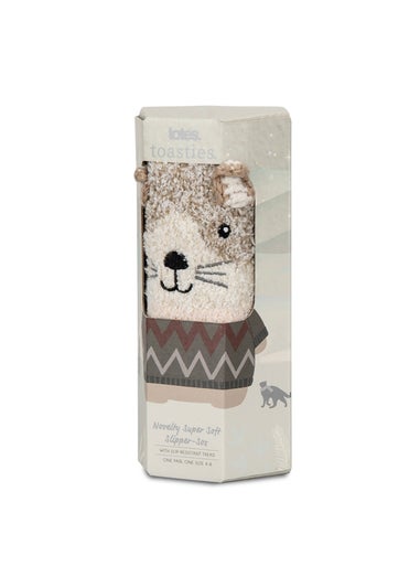 Totes Toasties Ladies Novelty Super Soft Slipper Socks