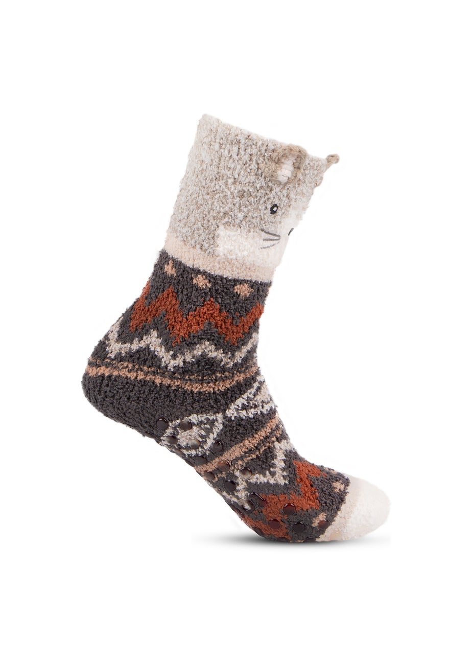 Totes Toasties Ladies Novelty Super Soft Slipper Socks