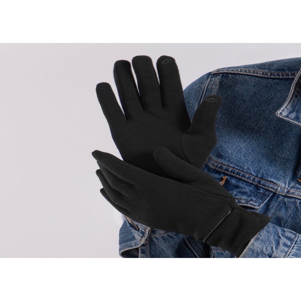 Totes Isotoner  Black Thermal SmarTouch Glove