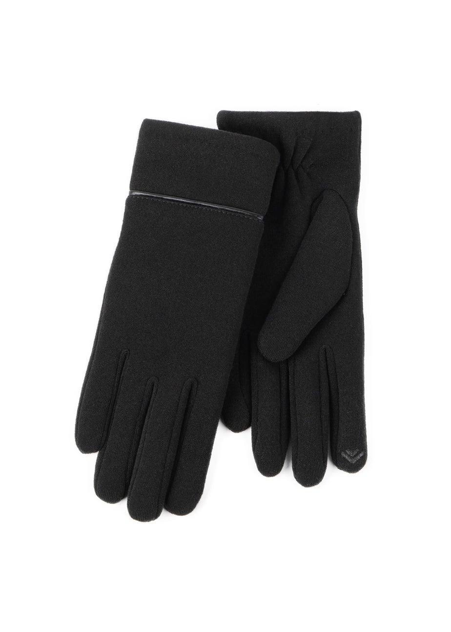 Totes Isotoner  Black Thermal SmarTouch Glove