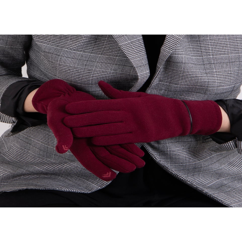 Totes Isotoner  Black Thermal SmarTouch Glove