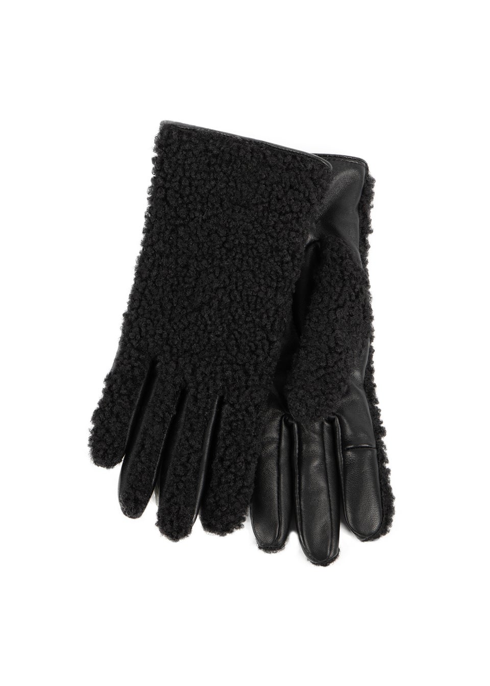 Totes Isotoner Black Borg SmarTouch Gloves
