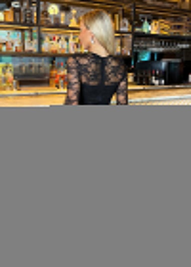 AX Paris Black 2 in 1 Lace Top Long Sleeve Jumpsuit