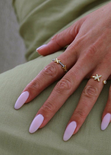 Say It With Gold Kiss Ring