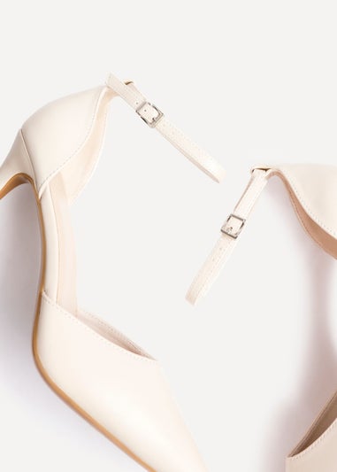 Linzi Thea Nude Faux Leather Classic Stiletto Court Heel