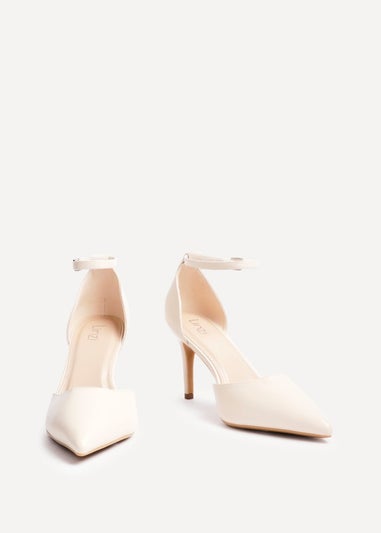 Linzi Thea Nude Faux Leather Classic Stiletto Court Heel