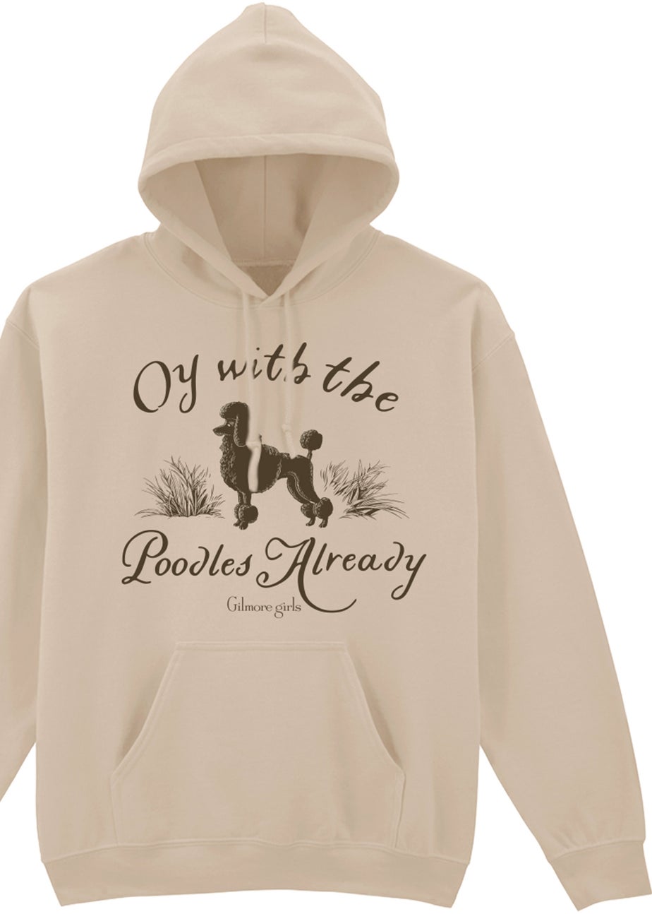 Gilmore Girls Poodles Academy Sand Graphic Hoodie