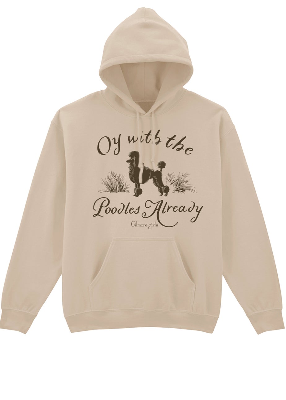 Gilmore Girls Poodles Academy Sand Graphic Hoodie