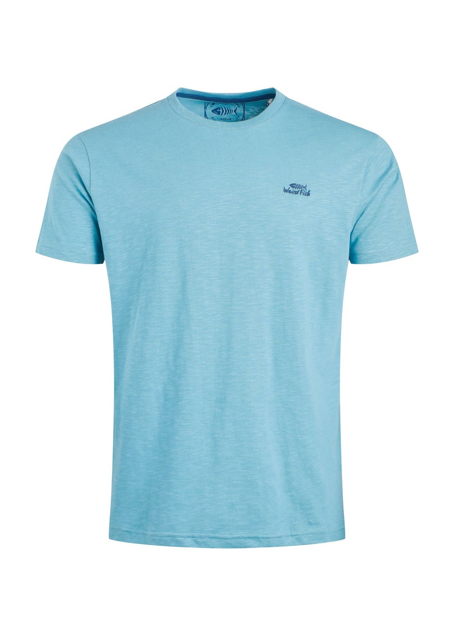 Weird Fish Smoked Blue Fished Branded T-Shirt