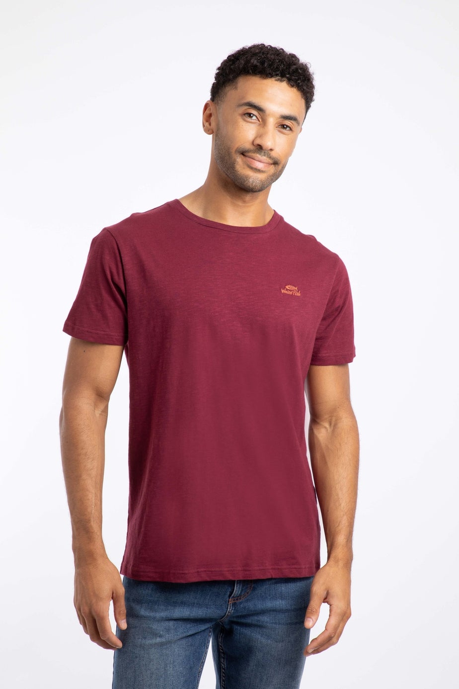 Weird Fish Antique Cherry Fished Branded T-Shirt