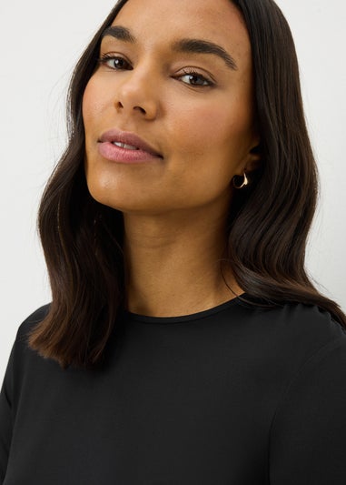 Black Soft Long Sleeve T-Shirt