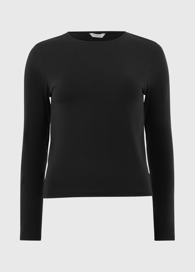 Black Soft Long Sleeve T-Shirt