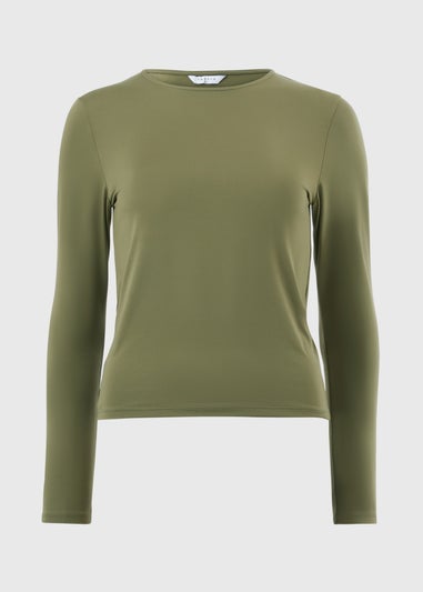 Khaki Soft Long Sleeve T-Shirt