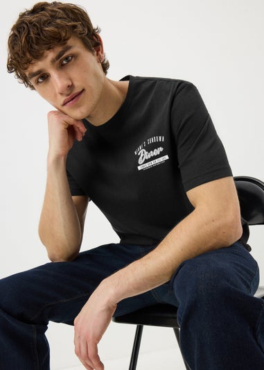 Black Miami Back Graphic T-Shirt