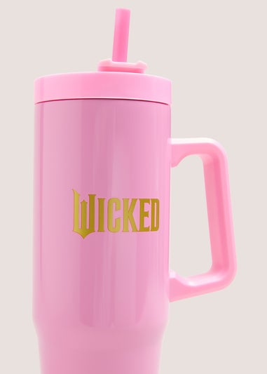Wicked Pink Glinda Travel Tumbler