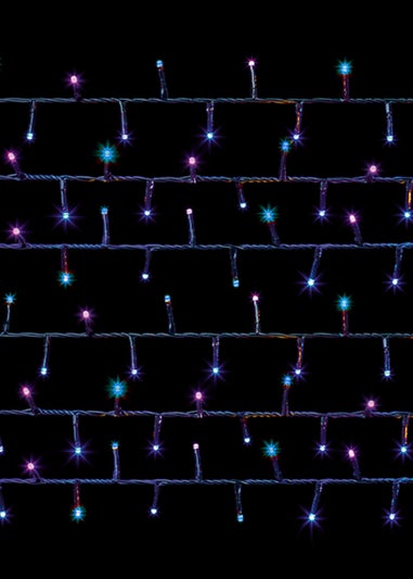 Premier Decorations 1000 Multi Action LED TreeBrights with Timer Enchanted Mix Colour