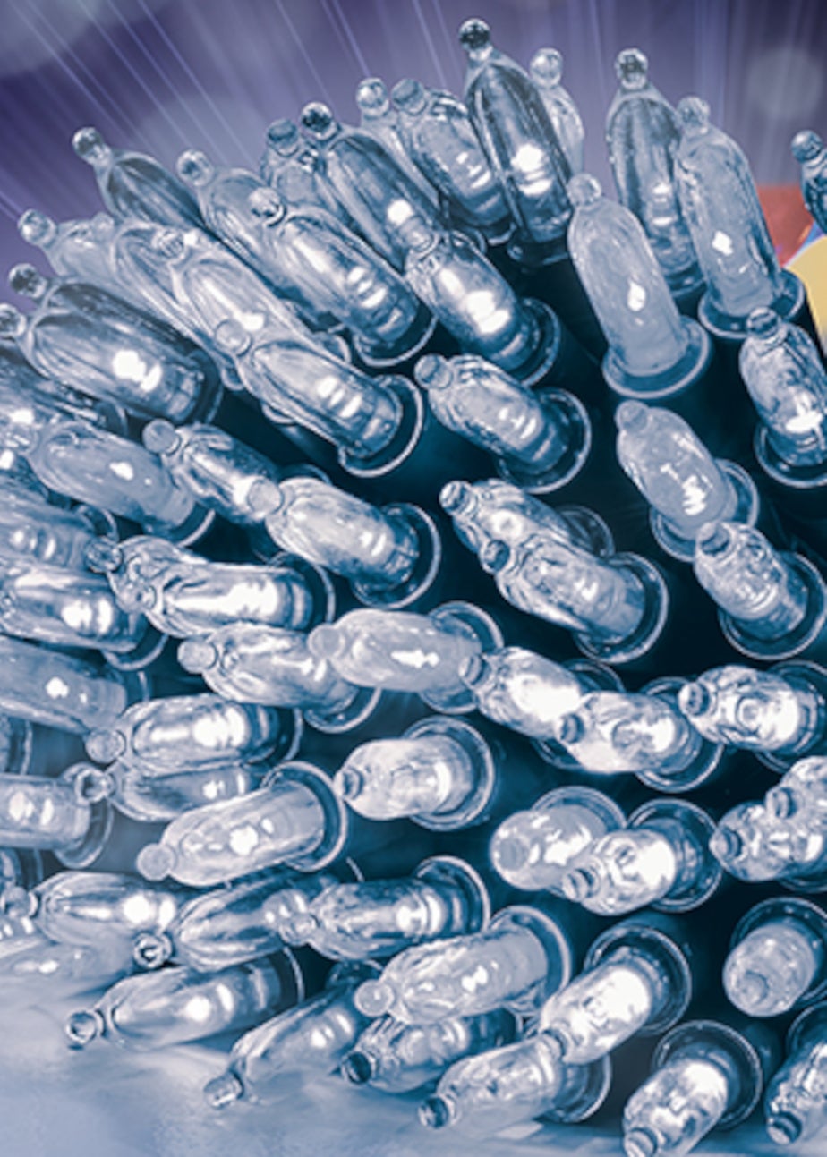 Premier Decorations Multi Action Fairy Cap Light String with 150 Whiite LEDs