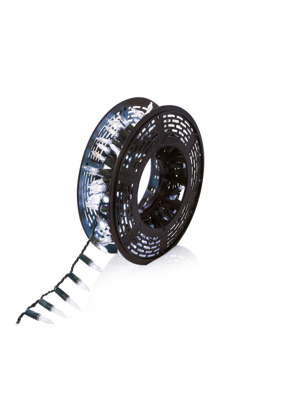 Premier Decorations Multi Action Fairy Cap Light String with 150 Whiite LEDs