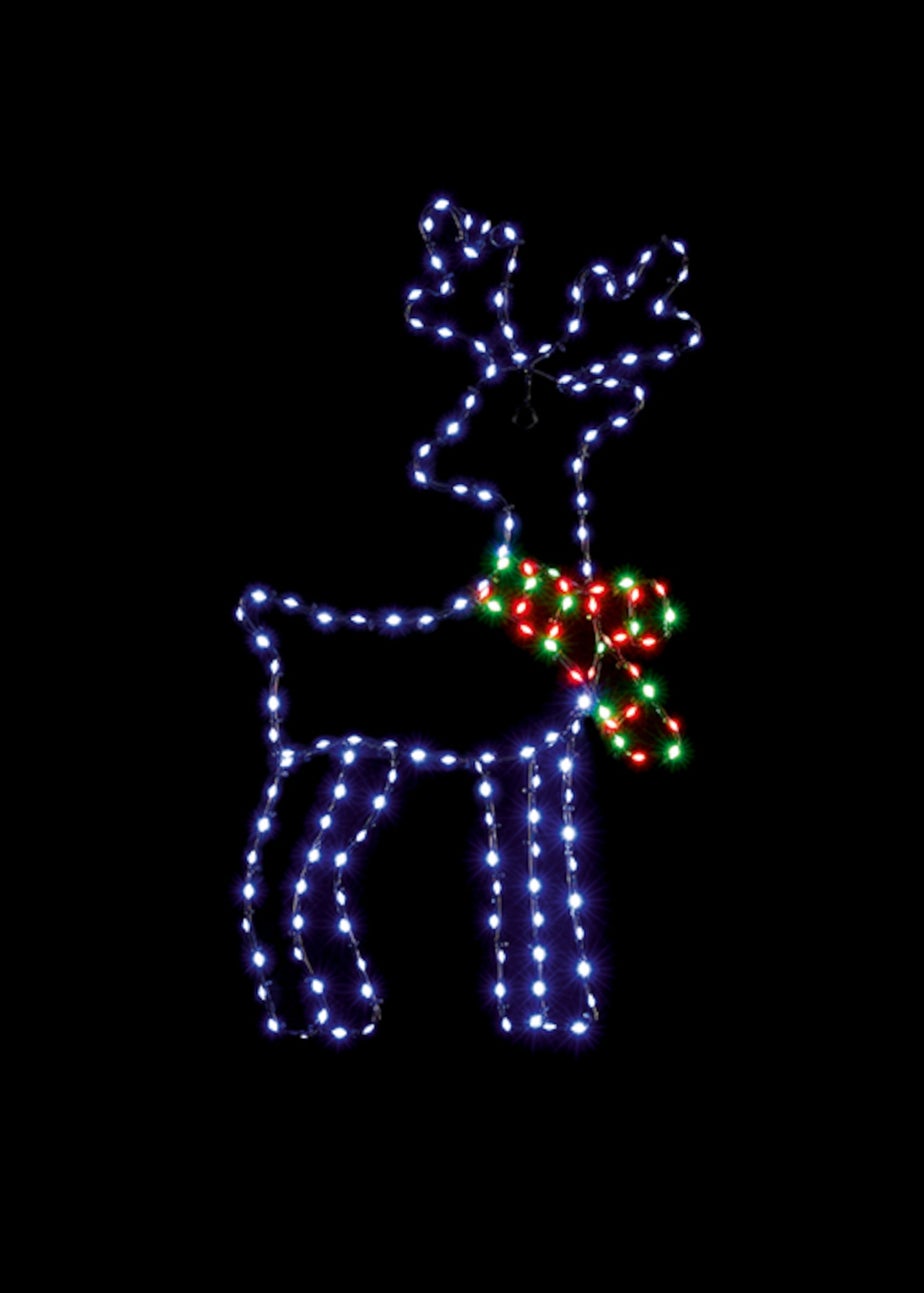 Premier Decorations Twinkling Flexibrights Reindeer with 164 LEDs