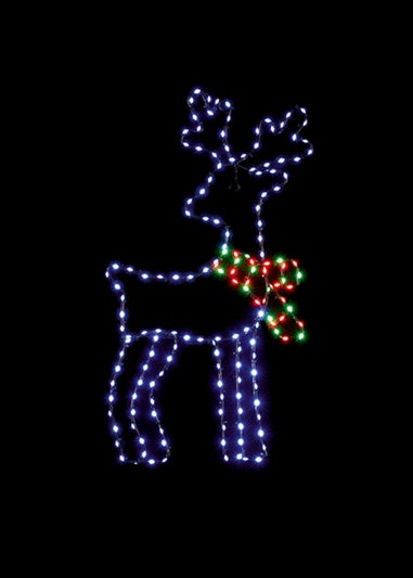 Premier Decorations Twinkling Flexibrights Reindeer with 164 LEDs