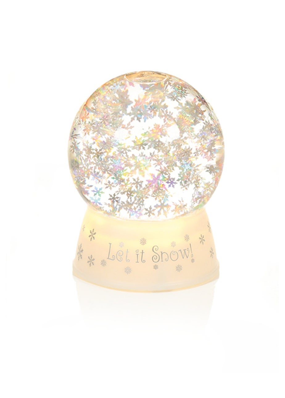 Premier Decorations  Snowflake Water Spinner Globe
