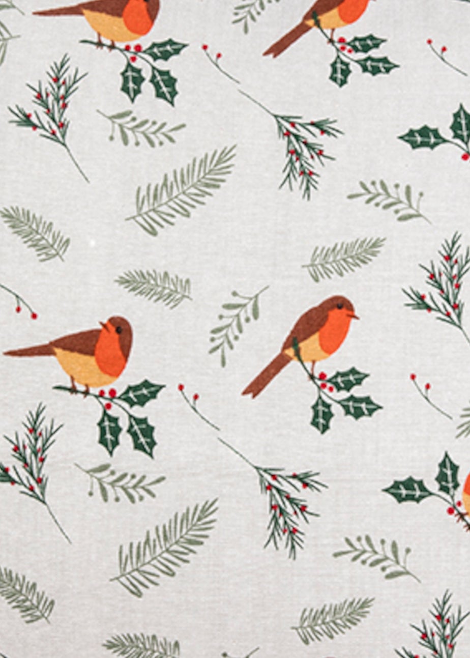 Premier Decorations White Robin Cushion