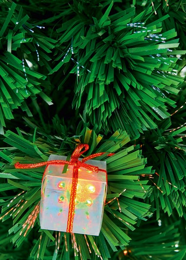 Premier Decorations Fibre Optic Christmas Tree with Parcels