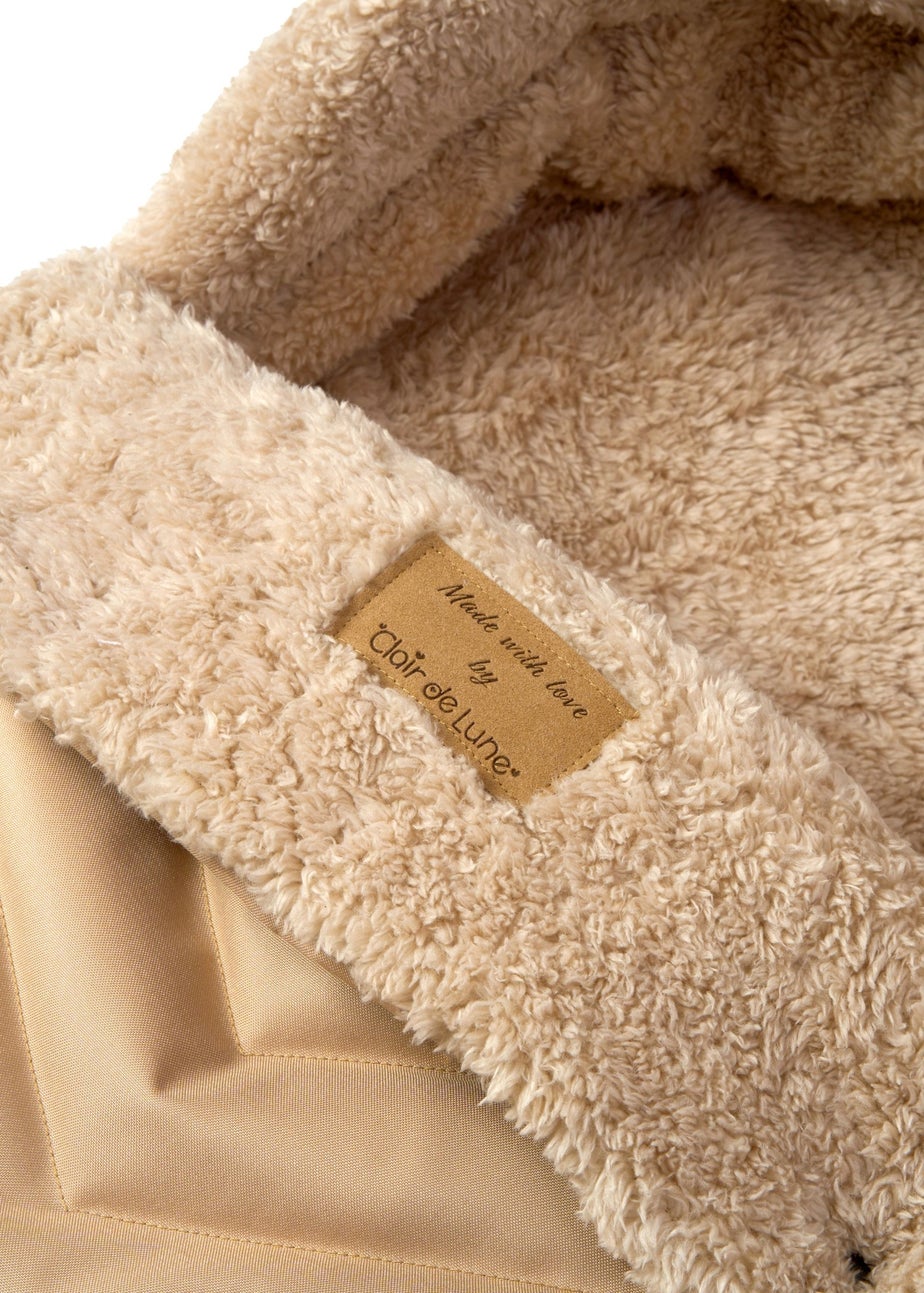 Clair de Lune Snug Footmuff Beige