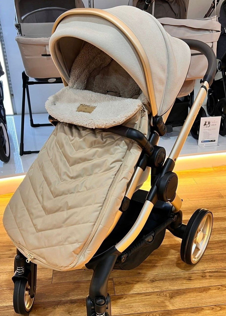 Clair de Lune Snug Footmuff Beige