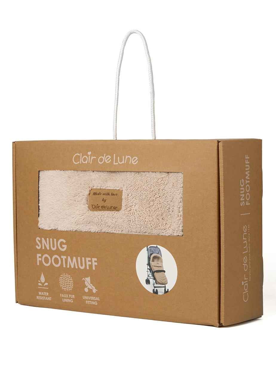 Clair de Lune Snug Footmuff Beige