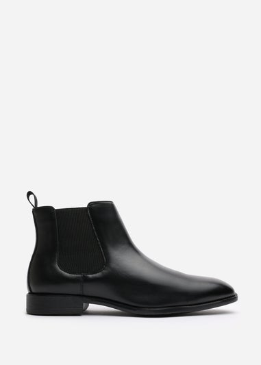 Where's That From Mason Black Mens Chelsea Ankle Boots