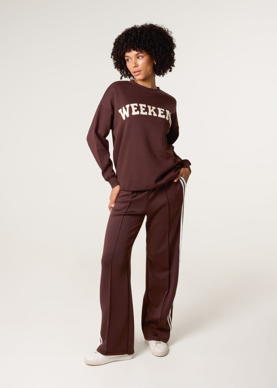 Blue Vanilla Brown Weekend Sweatshirt