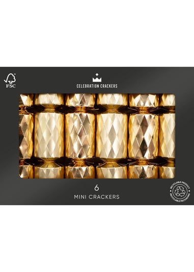 Heart & Soul Mini Gold Diamond 6in Cracker