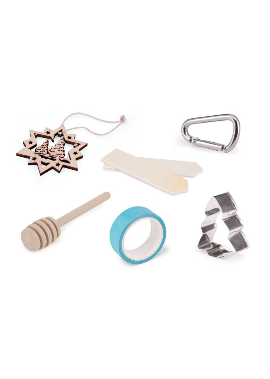 Heart & Soul Green & Red Woodland Folk 12in Cracker