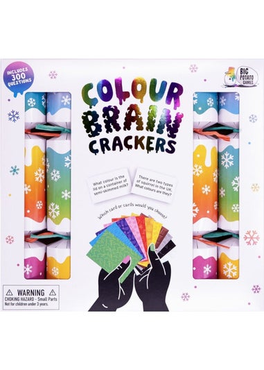 Heart & Soul Multi Colour Brain 12in Cracker