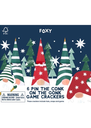 Heart & Soul Multi Colour Pin The Conk On The Gonk 8.5in Cracker