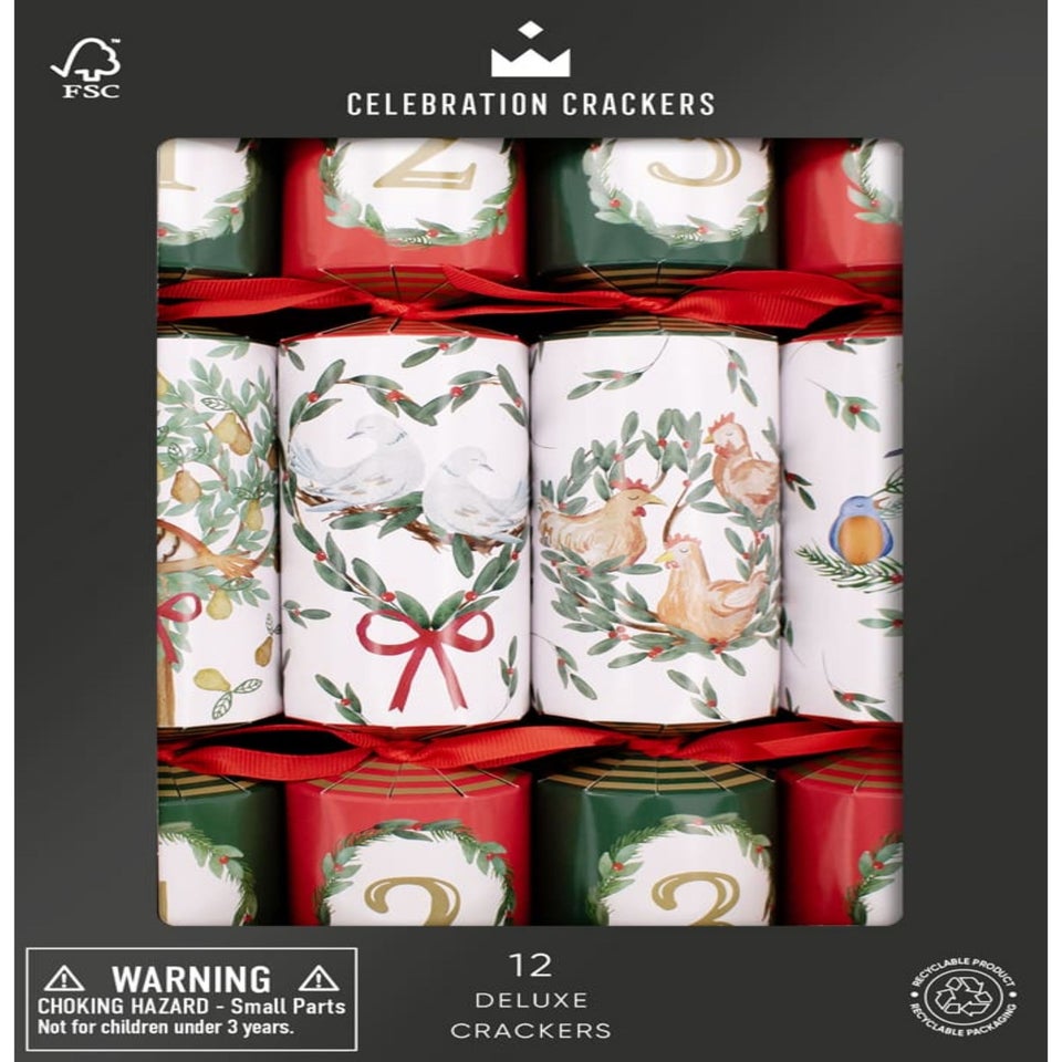 Heart & Soul Multi Colour 12 Days 12in Cracker